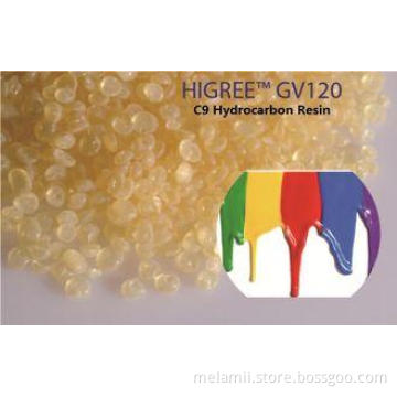 Low Molecular Refined C9 Petroleum Granular Resin With Acid